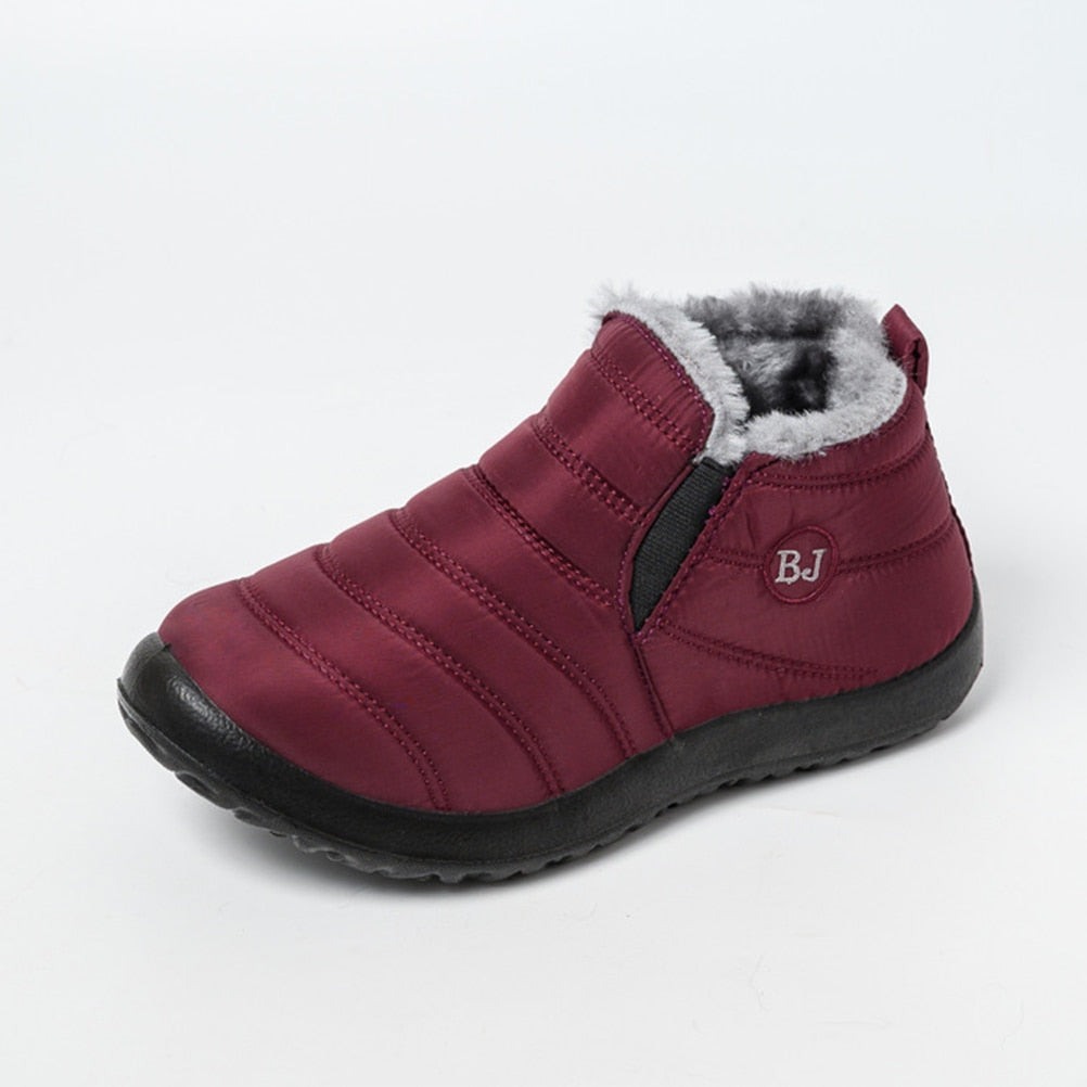 Chaussures orthopédiques d'hiver en coton imperméable
