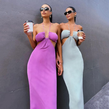 Robe longue sans manches Juliana