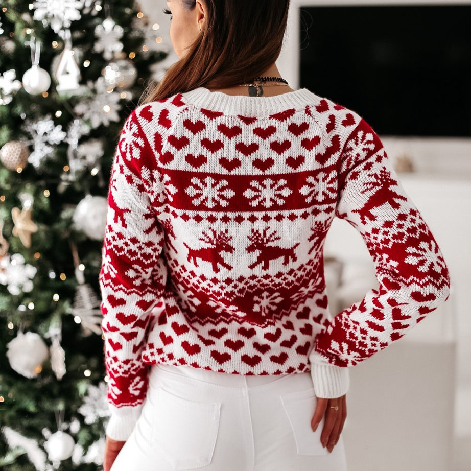Pull de Noël hiver
