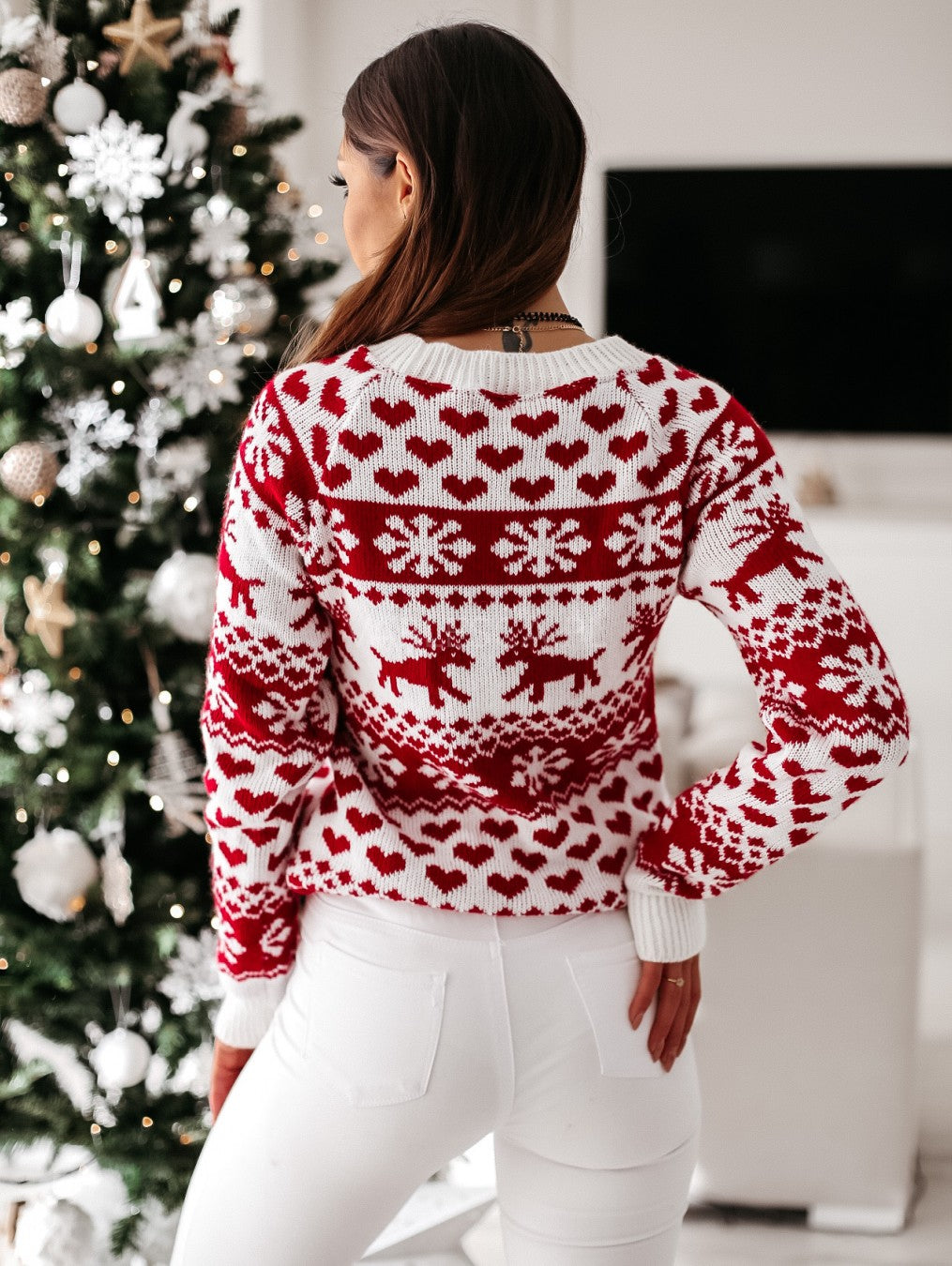 Pull de Noël hiver