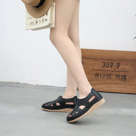 Chaussure à semelle compensée Unique Tigra