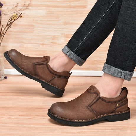 Chaussures confortables orthopédiques homme