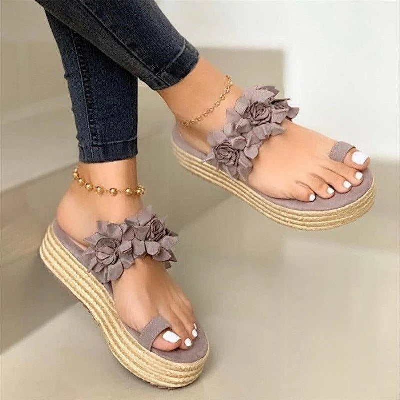 Super schicke Plateausandalen