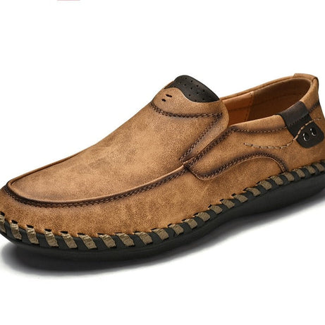 Mocassins en cuir confortables pour hommes