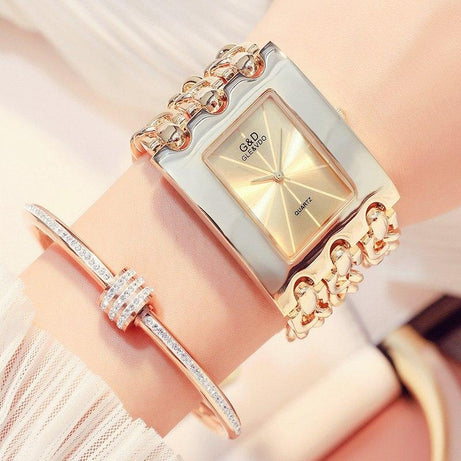 Montre acier inoxydable Ella - Or