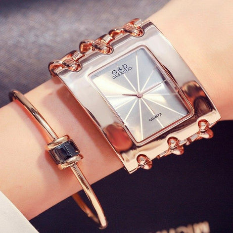 Montre acier inoxydable Ella - Blanc