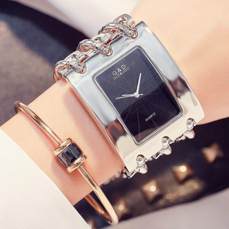 Montre acier inoxydable Ella - Blanc