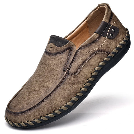 Mocassins en cuir confortables pour hommes