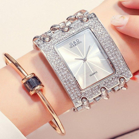 Montre acier inoxydable Ella - Blanc