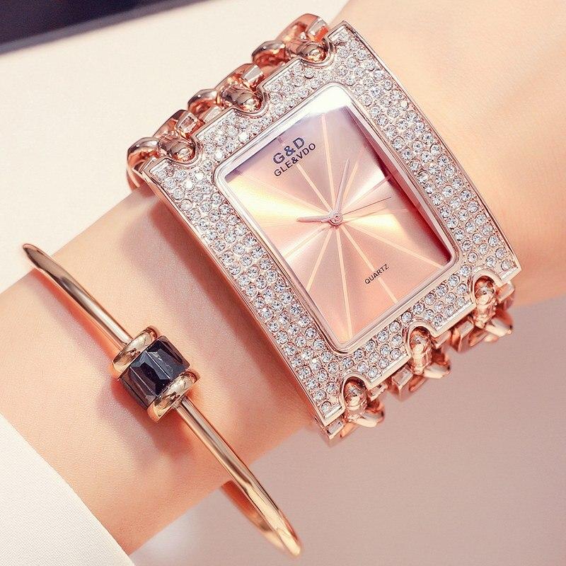 Montre acier inoxydable Ella - Rose