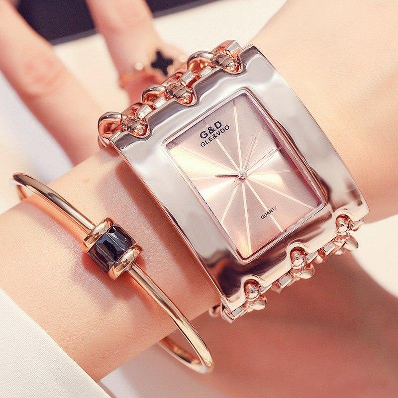 Montre acier inoxydable Ella - Or rose