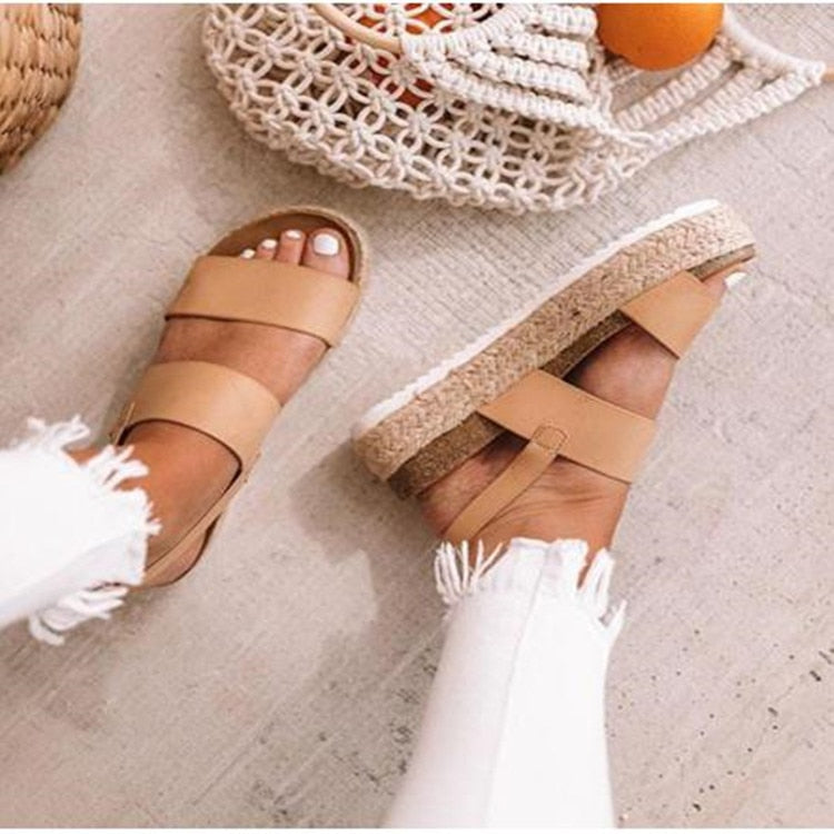 Lässige orthopädische Sandalen
