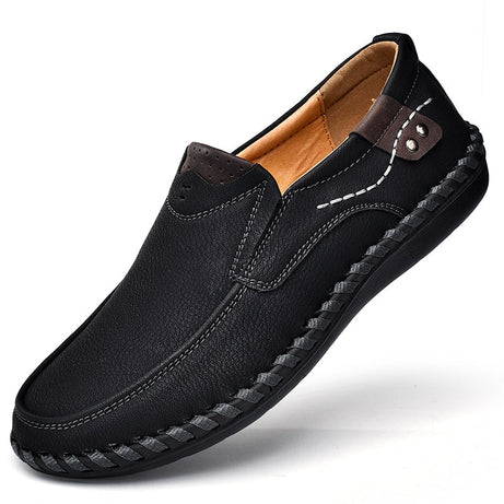 Mocassins en cuir confortables pour hommes
