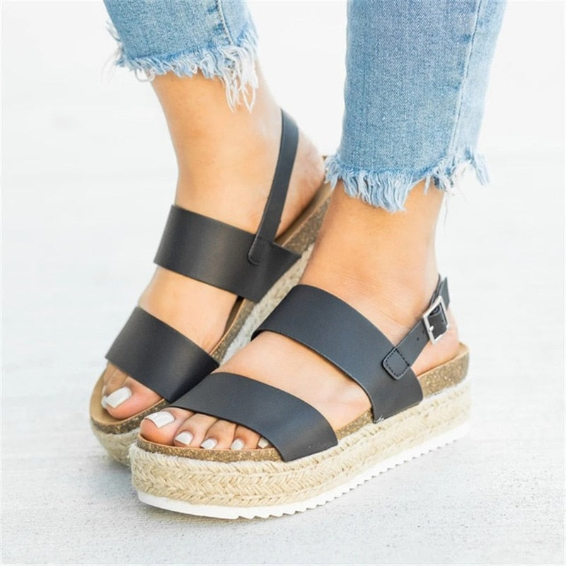 Lässige orthopädische Sandalen