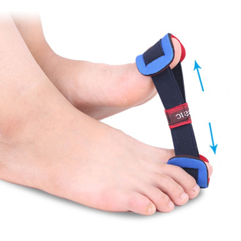 Hallux-Valgus-Korrektor | Elastischer Zehentrennergürtel, Ballenzehen