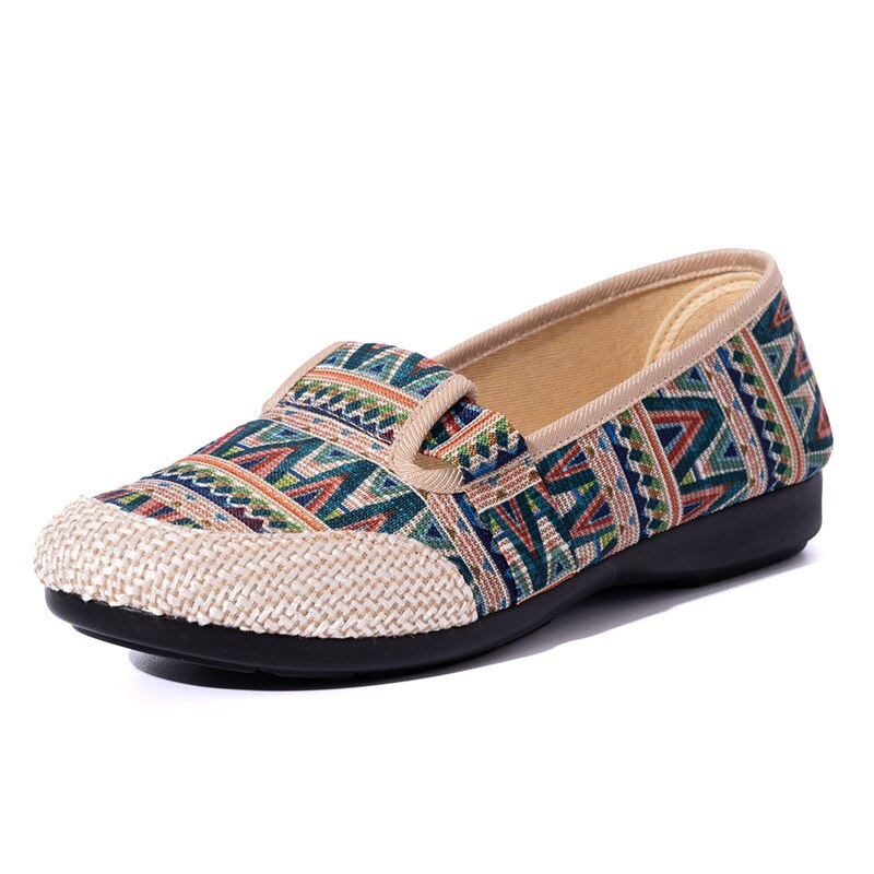Mocassins orthopédiques vintage à enfiler pour femmes