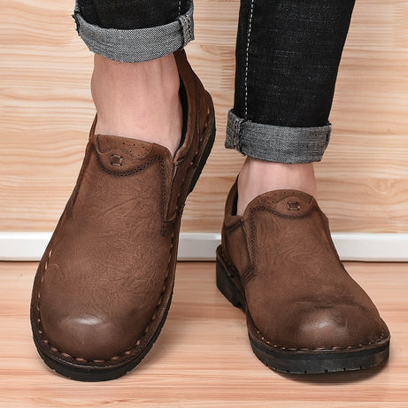 Chaussures confortables orthopédiques homme