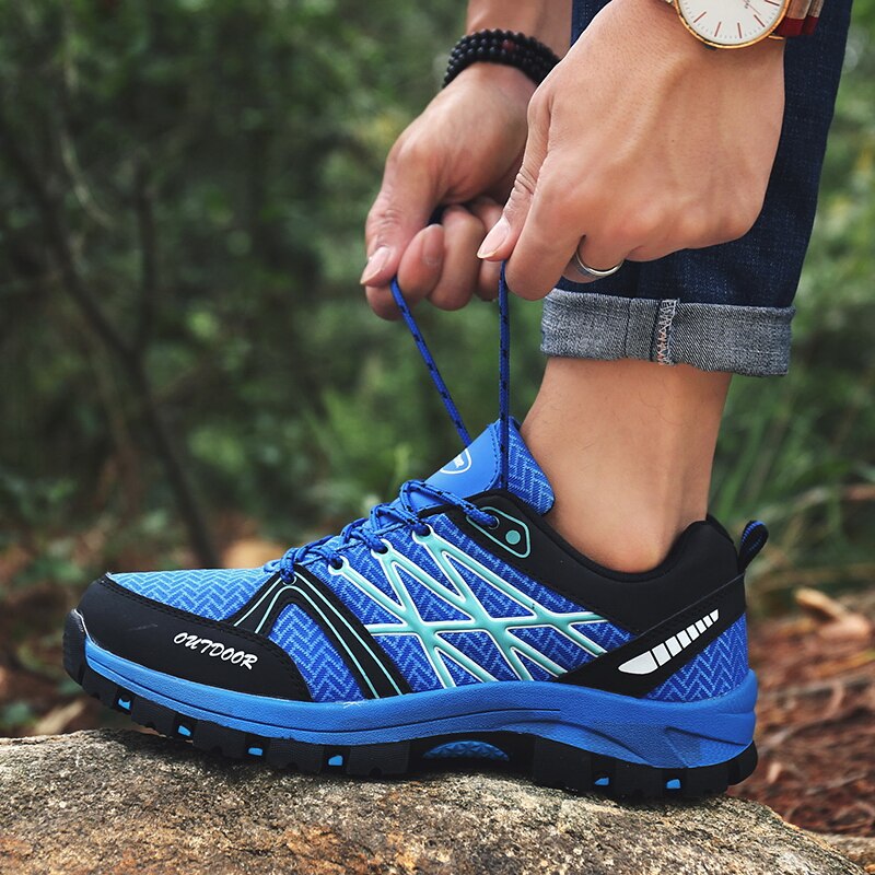 TX-Lag rutschfeste, atmungsaktive Mesh-Wanderschuhe