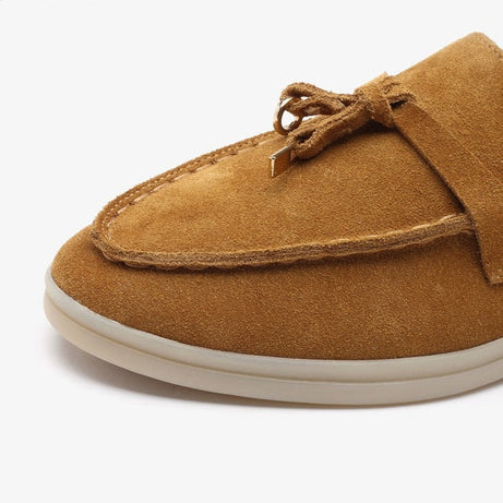 Mocassin Ortho Basse En Daim - Smile Circle