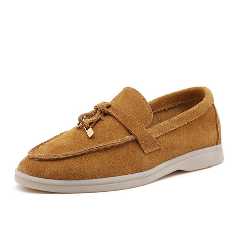 Mocassin Ortho Basse En Daim - Smile Circle
