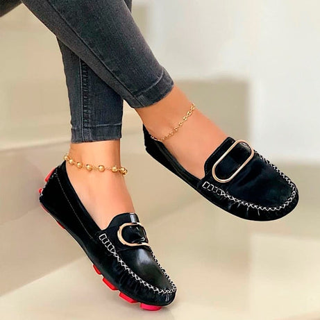 Mocassin pour femme avec boucle en métal - Melinda