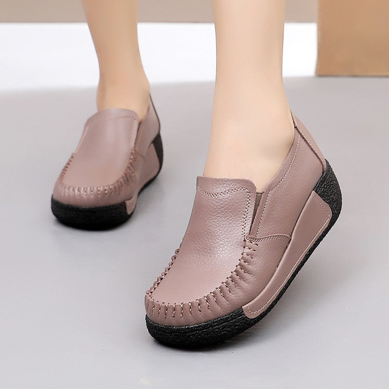 Mocassins à plateforme Orthopédiques pour Femme