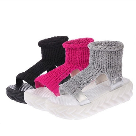 Plateausandalen für Damen - Briskory