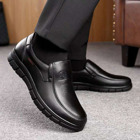 Luxuriöse Freizeitschuhe aus Leder für Herren – Kingo