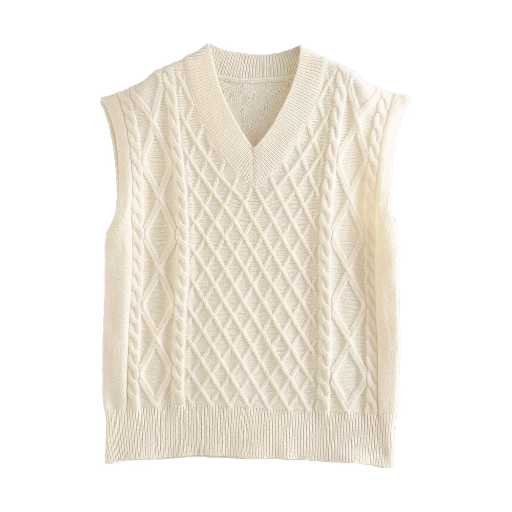 Gilet Chandail Surdimensionné Brenda