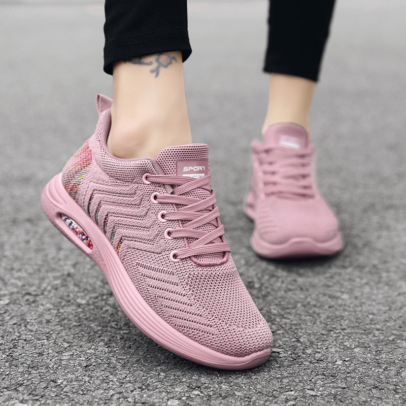 Orthopädische Sportschuhe mit Plateau für Damen - Almaz