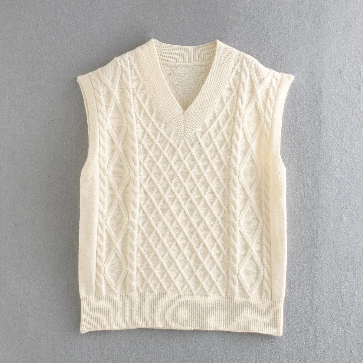 Gilet Chandail Surdimensionné Brenda