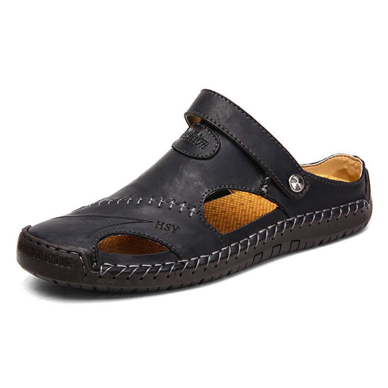 Lässige Sommer-Sandalen für Herren mit Ausschnitten