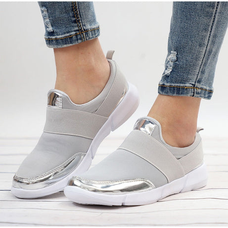 Mocassins orthopédiques respirants à enfiler pour femmes