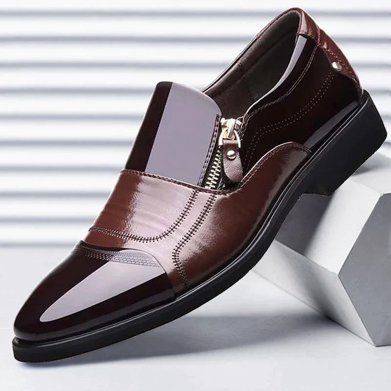 Freizeitschuhe aus weichem Leder für Herren – Prad-on