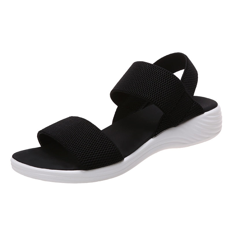 Bequeme Sandalen mit Keilabsatz für Damen – Kallyo