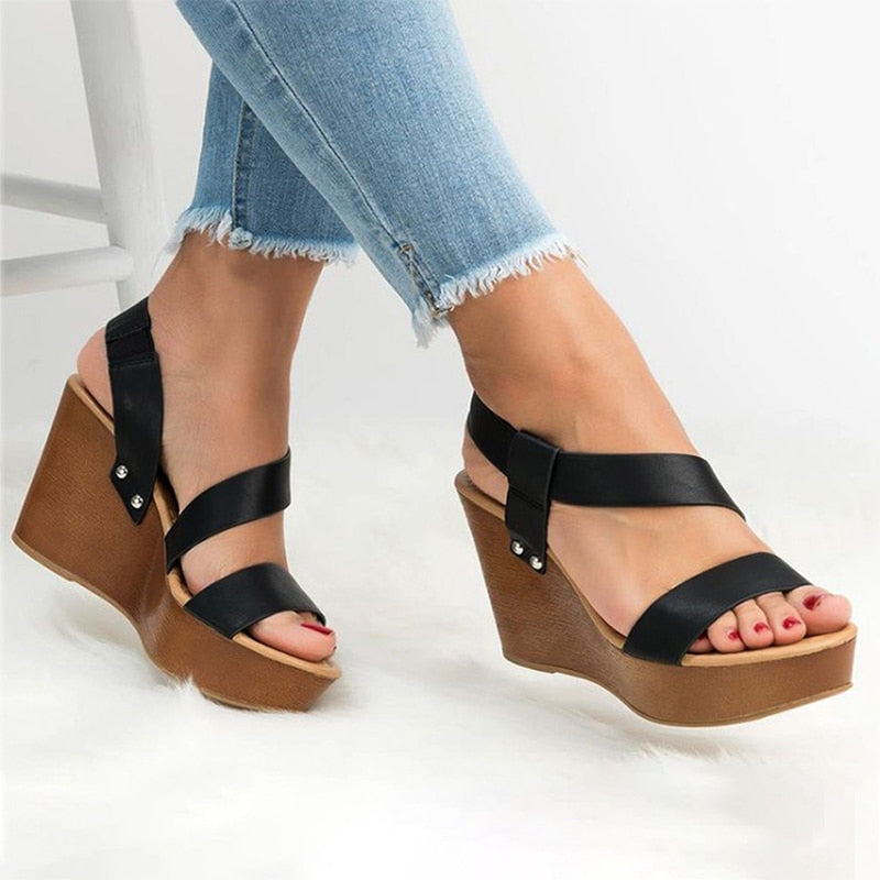 Keilsandalen für Damen - Sapa