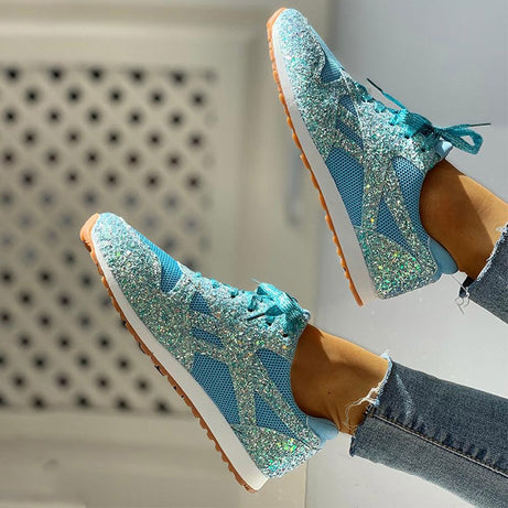 chaussures orthopédiques décontractées à paillettes - Vanshe