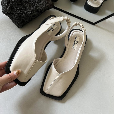 Sandalen mit flachem Absatz für Damen – Anitia