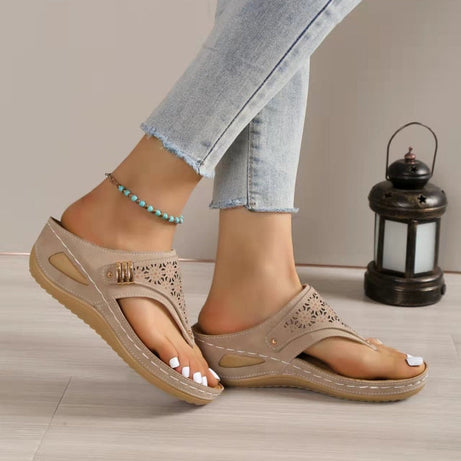 Strand-Keilsandalen für Damen – Sill