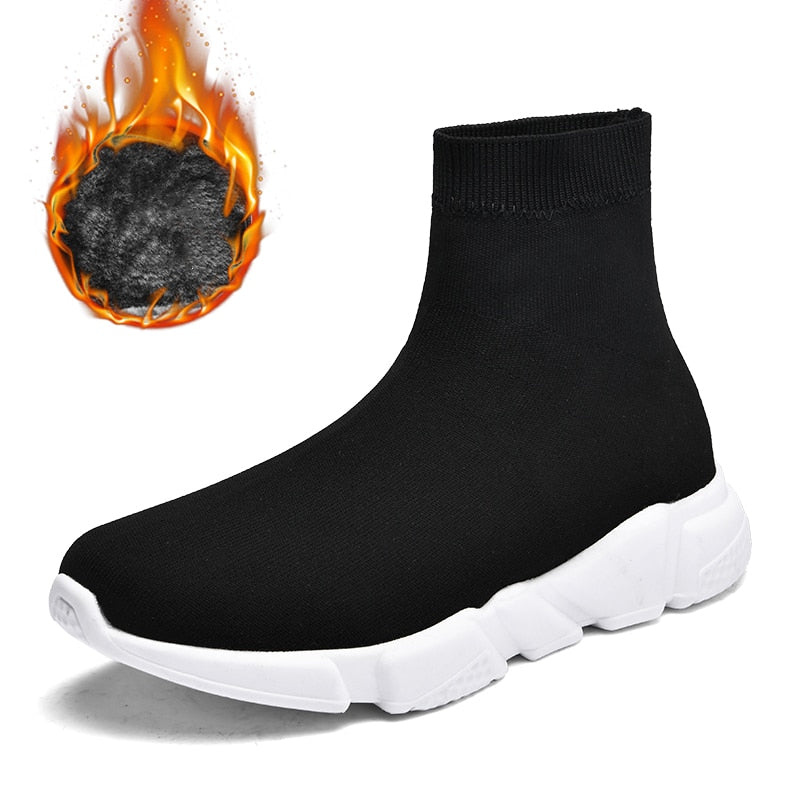 Baskets hautes en maille - Chiva