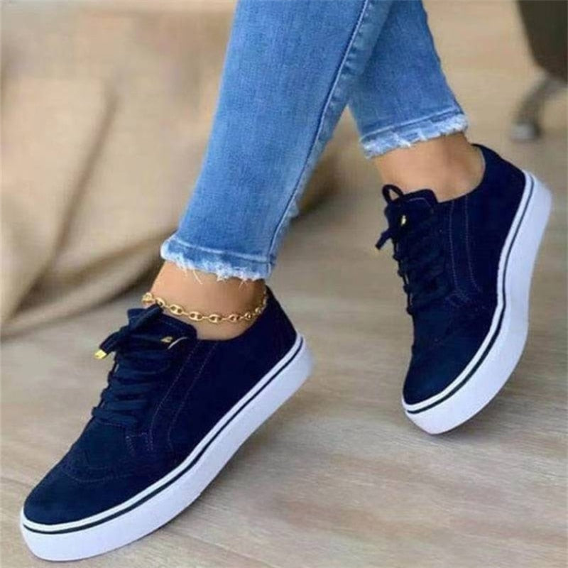 Chaussures orthopédiques plates stylées pour femmes