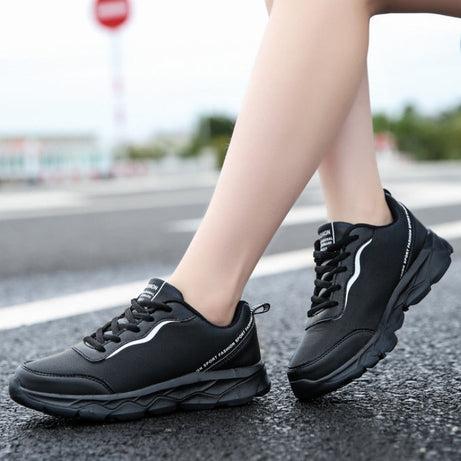 Chaussures orthopédiques vulcaniser en cuir PU pour femmes - Sylvi