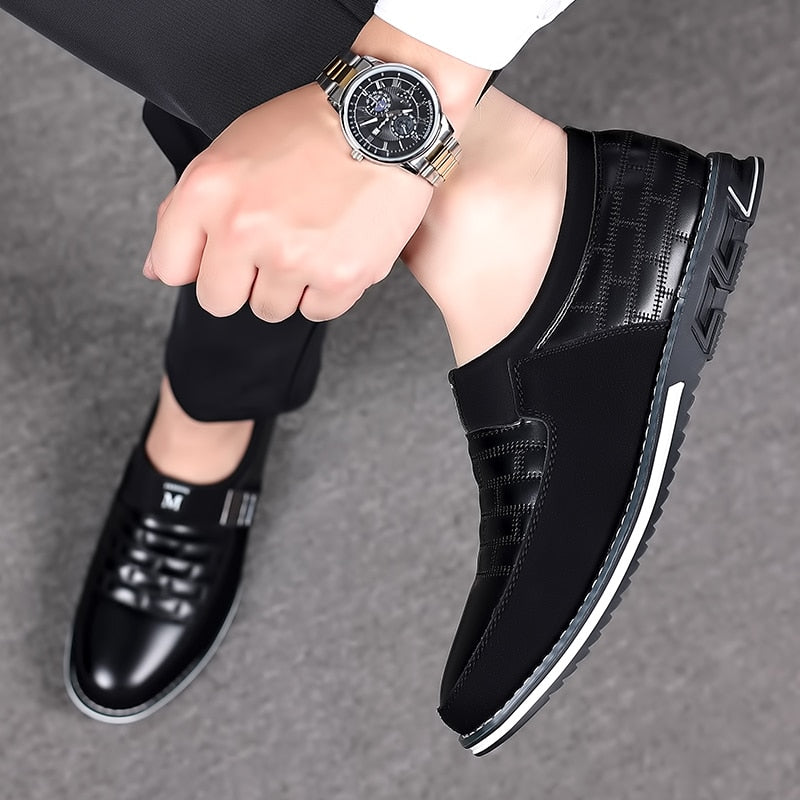 Herrenschuhe aus atmungsaktivem Leder - Maximilian