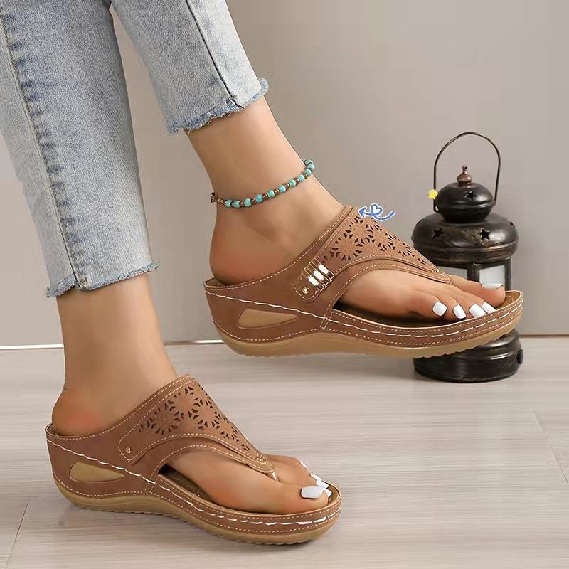 Strand-Keilsandalen für Damen – Sill