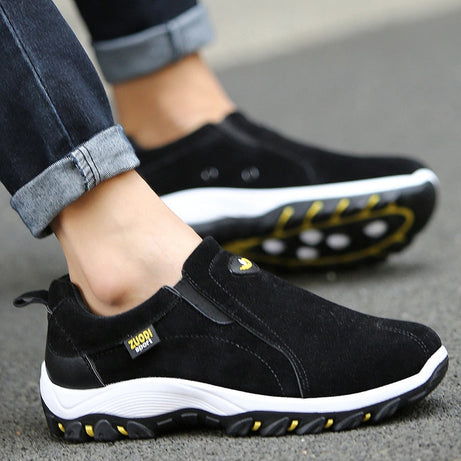 Bequeme orthopädische Herrenschuhe Zuodi