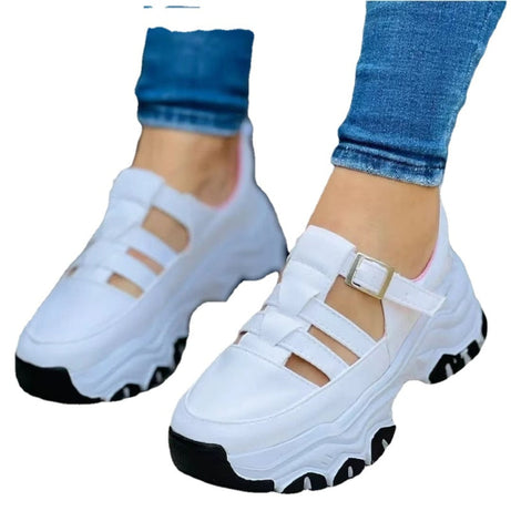 Chaussures orthopédiques respirantes à boucle évidée pour Femmes - Octopus