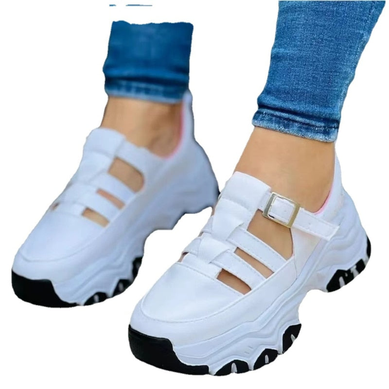 Chaussures orthopédiques respirantes à boucle évidée pour Femmes - Octopus