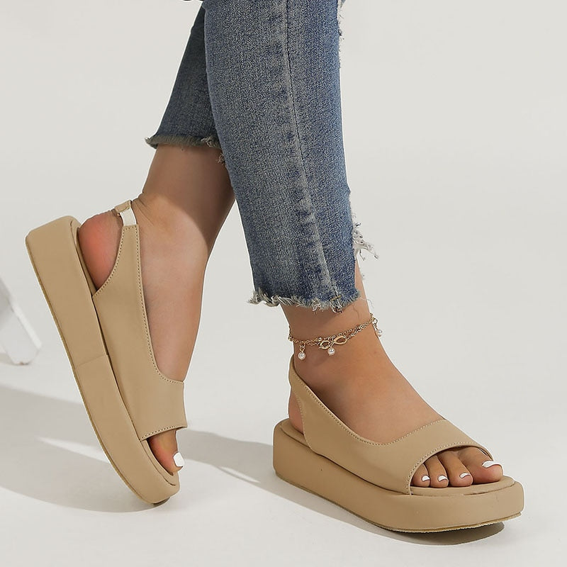 Lässige Sandalen mit Riemen hinten für Damen – Arkiss