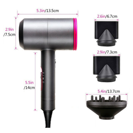 2000W professional ionic hair dryer 