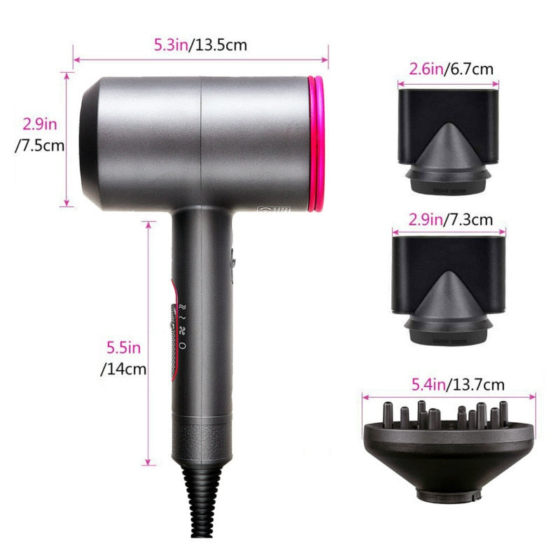 2000W professional ionic hair dryer 